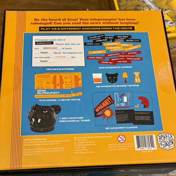 Anchorman Board Game - Picture 5 of 5